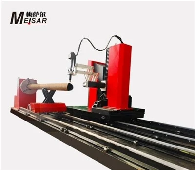 Macchina per il taglio a fiamma e la smussatura di tubi CNC