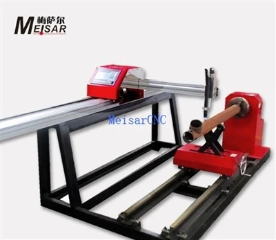 Macchina per tagliare e smussare tubi in acciaio CNC